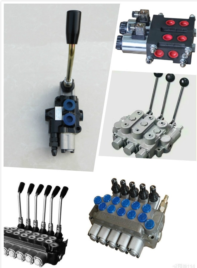 Hydraulic Monoblock Directional Manual Control Valve with Detent
