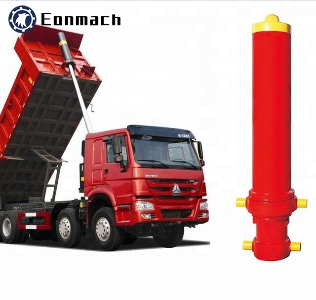 long stroke multi stages Telescopic Hydraulic Cylinder For Dump Truck 