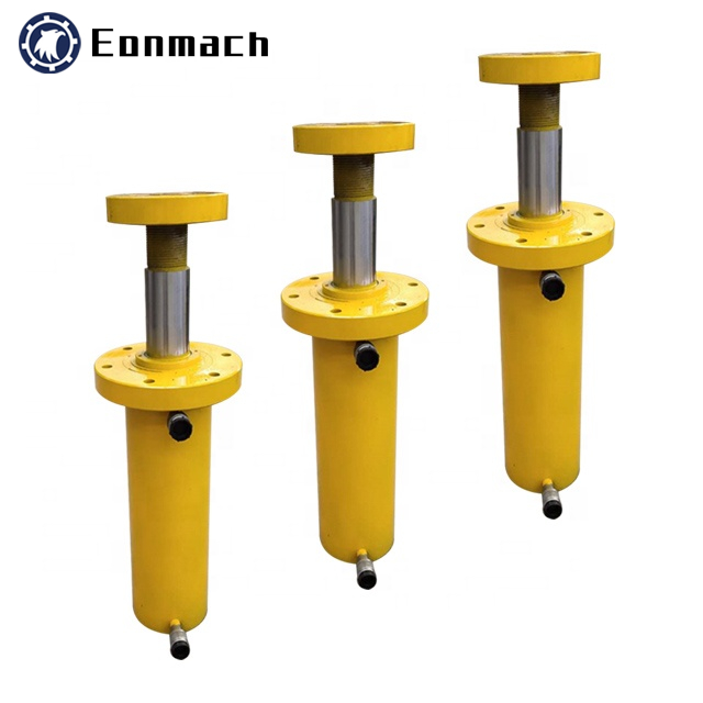 Double acting hydraulic cylinder for industrial and mobile applications 