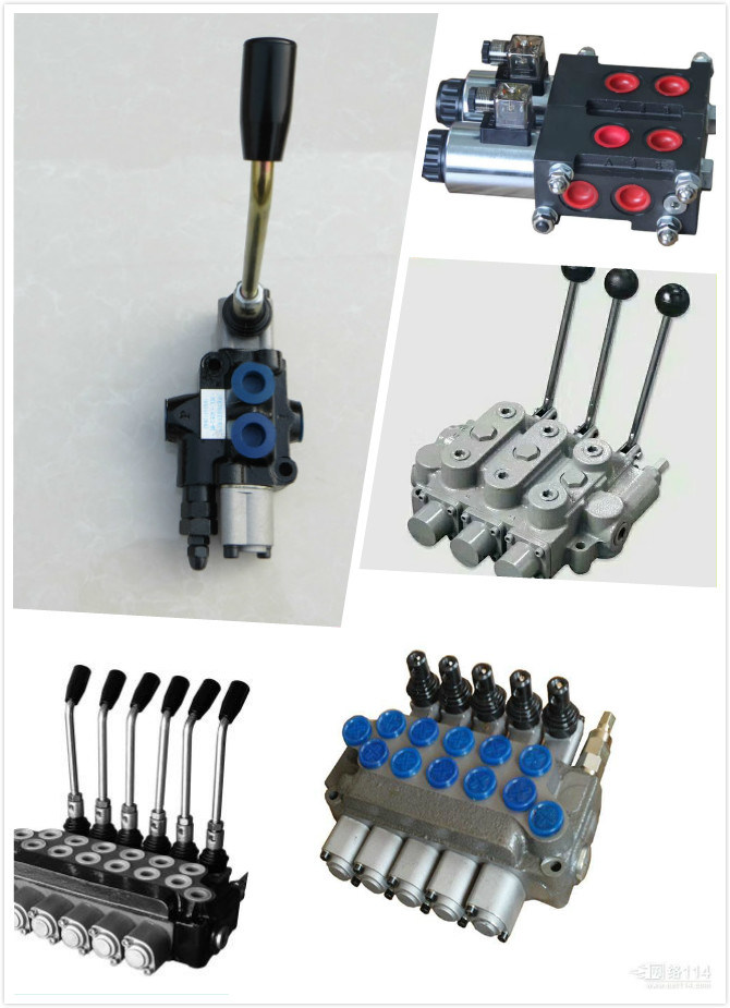 Manual Monoblock Hydraulic Multiple Directional Control Dcv Valve