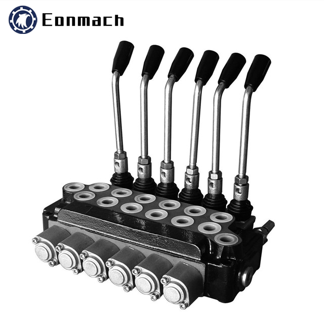 Manual Monoblock Hydraulic Multiple Directional Control Dcv Valve